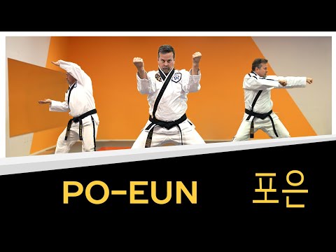 po-eun taekwondo form